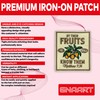 By Their Fruits Ye Shall Know Them Patch 3 Inches