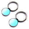 [2 Pack] Round Mirror Design Cell Phone Ring Holder Stand,