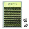 KEYYOU Lash Clusters 3D Effect Volume Eyelash Clusters Flaunt Style