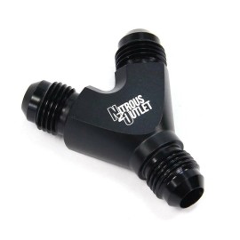 Nitrous Outlet High Flow 6AN X 6AN X 6AN High Flow "Y" Fitting