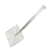Stainless Steel Square Strainer Skimmer Ladle for Cooking Frying Kitchen