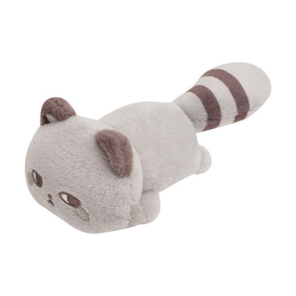 Cowl Raccoon, Hug & Fluffy, Acia Raccoon, Tea Plush Toy