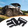 CUSAUTV Pair Door Net Buckle Clip Compatible with Polaris Ranger