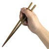 (TV Series Crafts (yamasita Craft) 銘木 Pentagonal chopsticks, Persimmon, 22.5