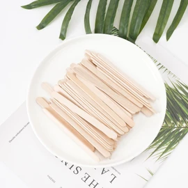 VEIDIA 2000 Pcs 4.5" Wooden Craft Sticks, Ice Cream Sticks,Natural Wood Popsicle Stick for Waxing, DIY Wood Crafts, Hair Removal and Waxing Supplies, Paint Stirrer, Art Projects and Ice Pop Sticks