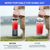 Replacement Blender Cup with Lid for Ninja Blast Portable Blender