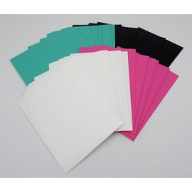 docsmagic.de Double Mat Card Sleeves Standard – Black Blue Green Red White Yellow Mint Pink Purple Orange Light PKM MTG