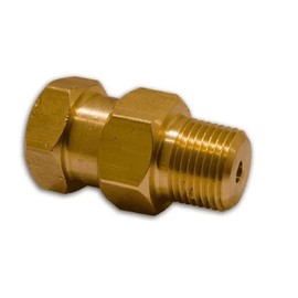 J.E. ADAMS 7070 3/8" MPT X 1/4" FPT High Pressure Brass Swivel, Max 3000 PSI