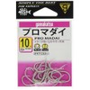 Gamakatsu single hook Pro Madai No. 12 16 pieces krill