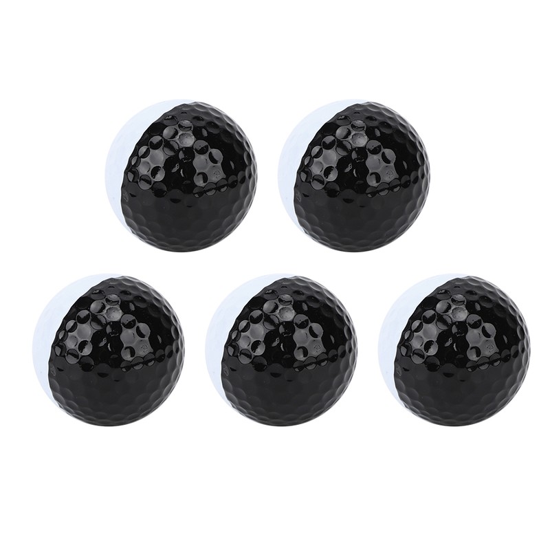 5PCS Two Colors Black White Putter Aiming Line Double Layer