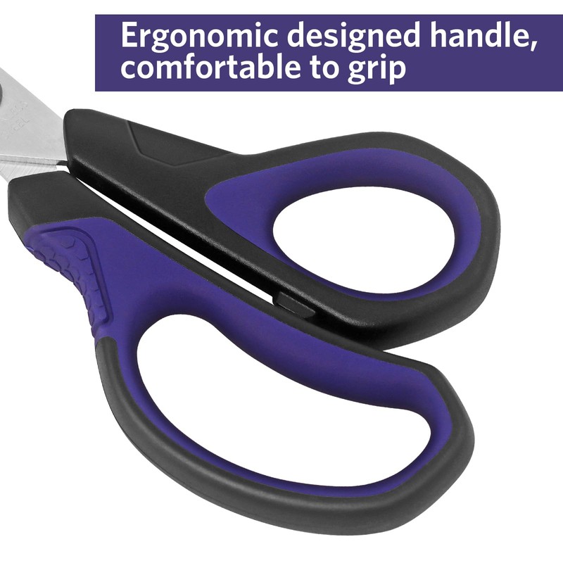 Uaugulft Scissors Stainless Steel Professional Scissors Multi-Purpose Scissors with Soft
