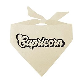 Capricorn Zoadiac Retro Dog Bandana (Assorted Colors)