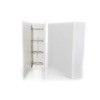 DIN A5 Folder 4 Mechanism PVC White 80 mm Spine