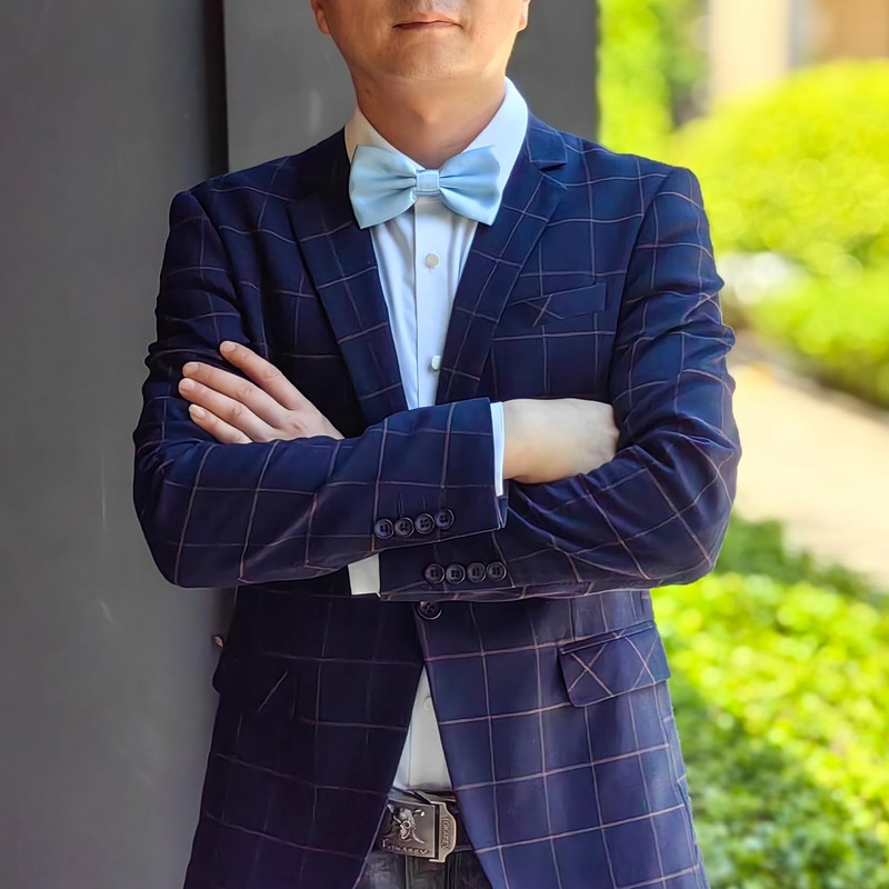syaya Fashion Pre lazo de los hombres, algodón pajaritas para