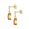 Elli Elli Premium Earrings Women's Drop Earrings Elegant with Citrine