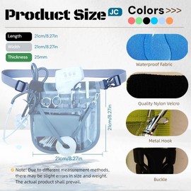 Yodilala Nurse Fanny Pack Medical Waist Bag Medical Gear Pockets Storage for Stethoscopes,Bandage Scissors and Other Medical Supplies（Fluorescent Green）