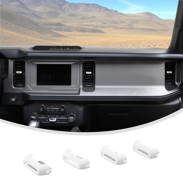Linskip Dash Vent Insert Covers Compatible with Ford Bronco 2025