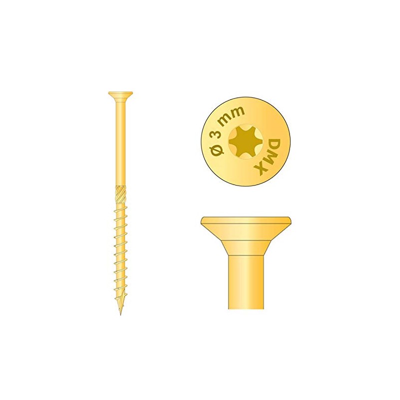 DMX - Wood Screws Torx - Chipboard Screws - Screws
