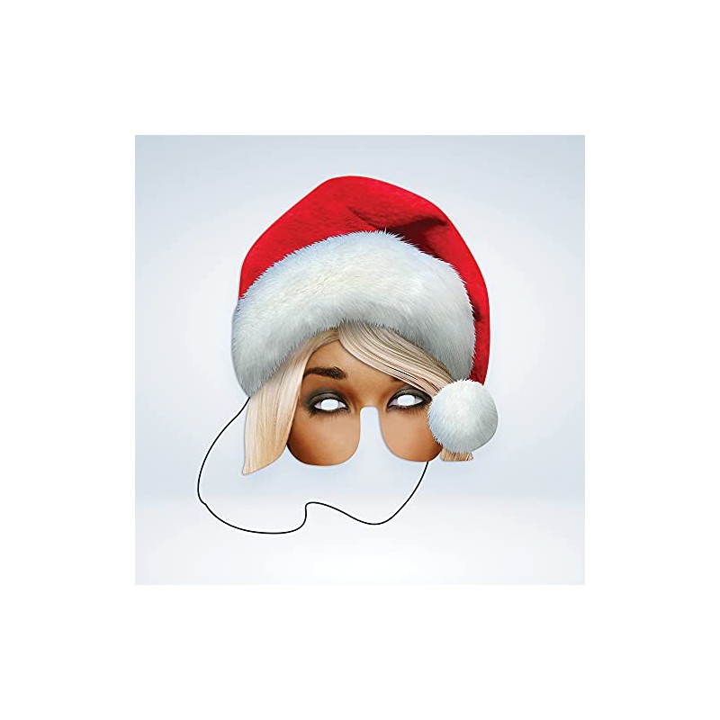 Mrs. Claus Christmas Mask (Mask/Headpiece