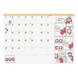 2024 Notebook A6 Chiikawa/Something Similar Weekly Comic Design Diary 1000128320