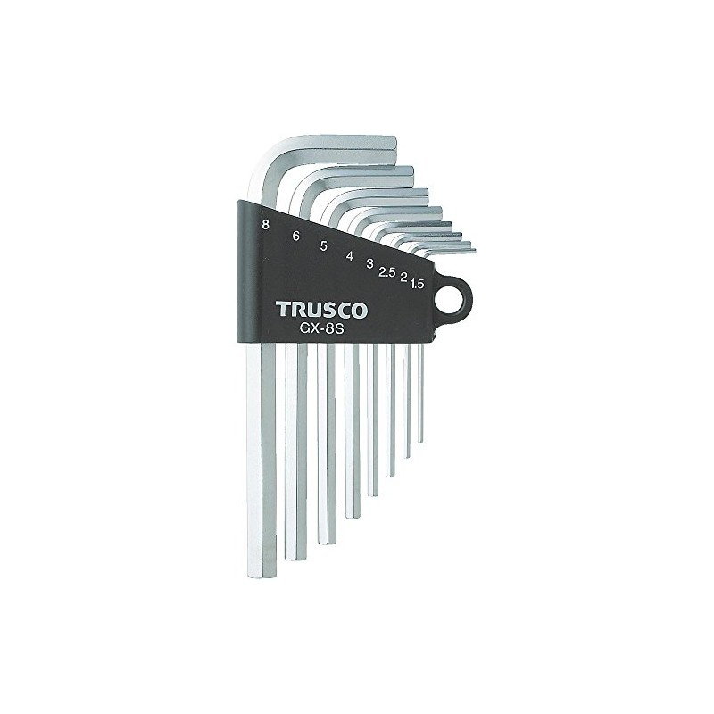 TRUSCO GX-8S Hex Key Set of 8