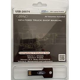 1974 Ford Truck Shop Manual (USB)