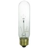 Sunlite 25T10/CL Incandescent 25-Watt, Medium Based, T10 Tubular Bulb, Clear