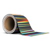 VViViD Black Holographic Lazer Chrome Air-Release Adhesive Vinyl Pinstripe Tape