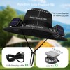 Solar Fan Hat for Men,Wide Brim Sun Hat with 3