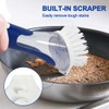 CELOX Dish Brush with Soap Dispenser, Soap Brush for Kitchen