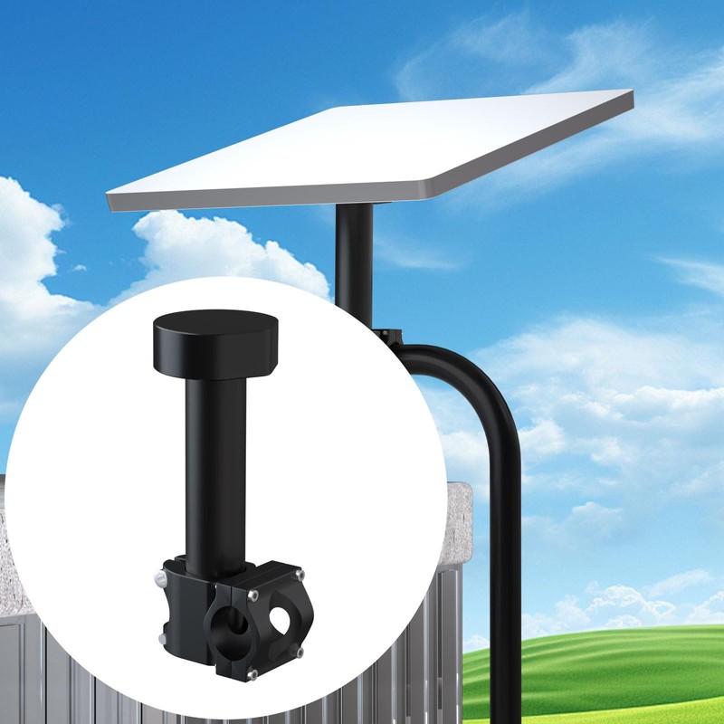 Starlink Mini Roof Rack Mount, 1/4"-20 and 3/8"-16 Threaded Stainless