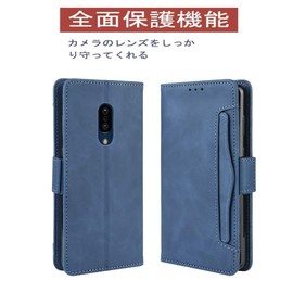 AQUOS zero2 SH-01M docomo / SHV47 au/SH-M13 Case Folio PU Leather Material YEZHU Full Protection Card Storage, Horizontal Function Supported, Good Texture, Shock Resistant, Slip Resistant,