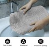 Pauwer Woven Round Placemats 6 Pieces Heat Insulation Non Slip