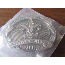 2001 National Jamboree Pewter Belt Buckle       NPC3