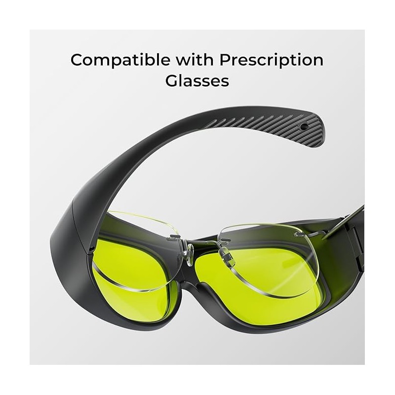 [xTool] Laser Safety Glasses, Laser Safety Goggles for 316nm-450nm and