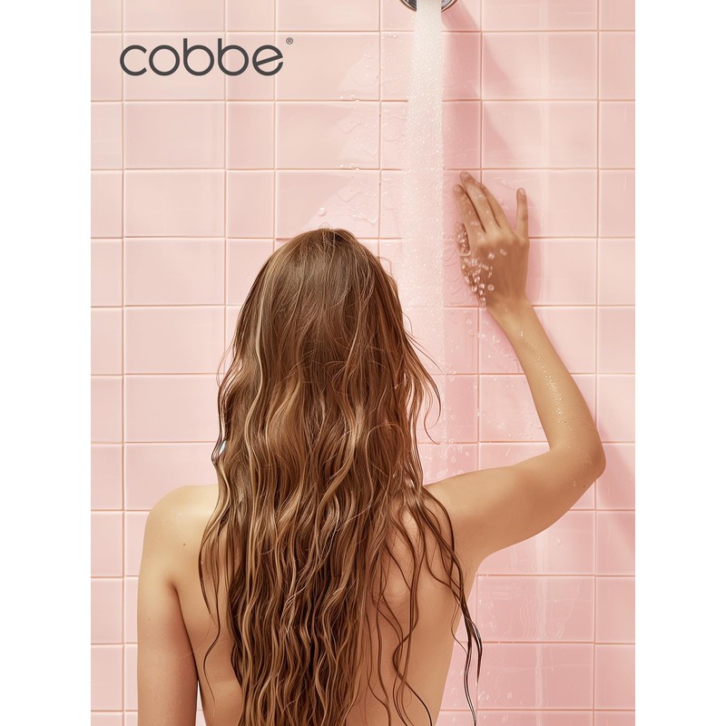 Cobbe Filtered Shower Head with Handheld, High Pressure 6 Spray