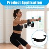 Lotnery Adjustable Hip Thrust Belt for Gym & Home with