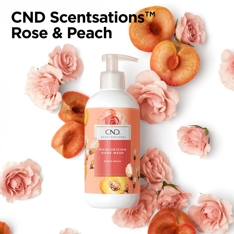 CND Scentsations Wash Peach & Rose