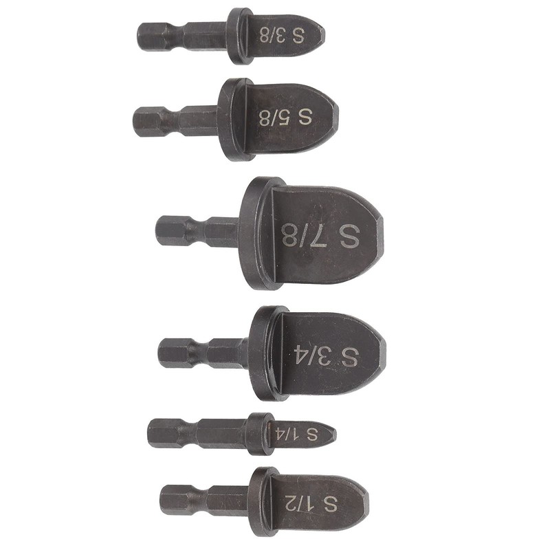 Pipe Expander, 6 Pieces Pipe Expander Bearings Steel Hex Handle