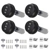 Mogokoyo Pack of 4 3-Digit Code Mailbox Lock Combination Lock