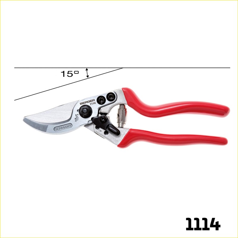 BERGER Hand Shear Aluminum 1114 with Light-Weight Handles Garden Shear