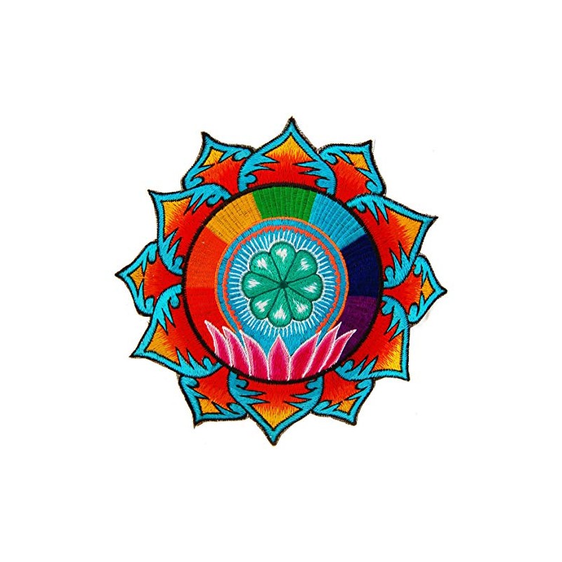 ImZauberwald Huichol Peyote Patch (Black Light Active Handmade) Indigenous Patch