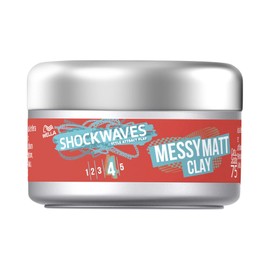 Wella Shockwaves Messy Matt Clay 75ml