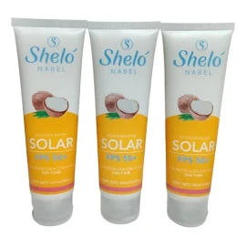 Shelo Nabel Bloqueador Solar Fps 50+ Resistente Al Agua