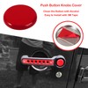 Side Door handle insert Grab Handle & Push Button Knobs
