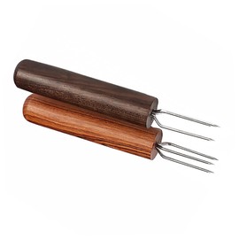 HEALLILY 2pcs Moxibustion Extender Tool Moxa Roll Extender with Comfortable Wood Handle for Therapy Compact Design for Easy Carrying