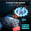 VOYEE Switch Controllers Compatible with Switch/Lite/OLED/Windows, Programmable RGB Flash LED,