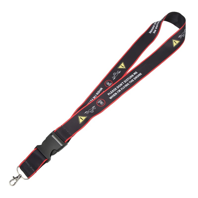 Pasamer Remote Control Strap, 62.3 cm Nylon Warning Slogan Transmitter