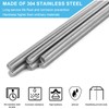 NLONLL Pack of 6 Threaded Rod M6 x 300 mm