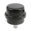 WMYCONGCONG 2pcs 1/4" 12.5mm Air Compressor Silencer Filter Metal Intake